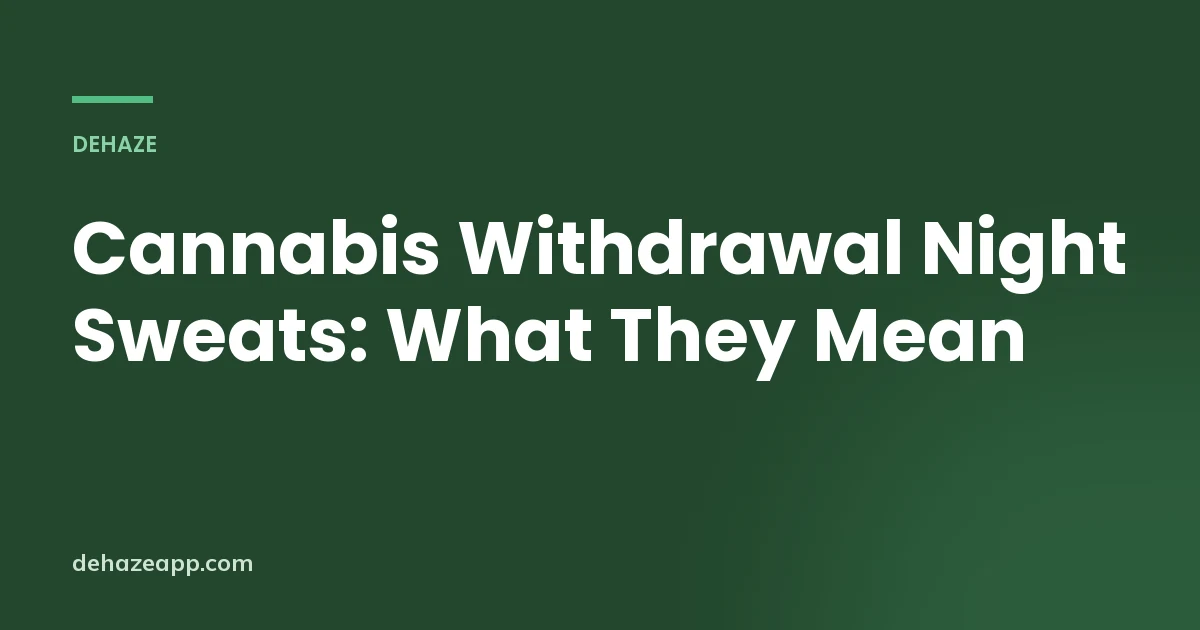 Rumpled bedsheets and an open window at night, illustrating night sweats during cannabis withdrawal